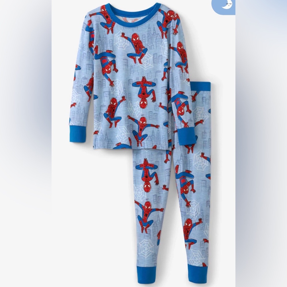 NWT Little Sleepies Spidey Sense Spider-Man Pajamas - 7/8
